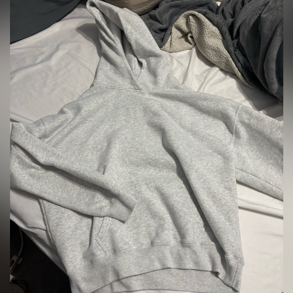 Hollister Light Gray Hoodie